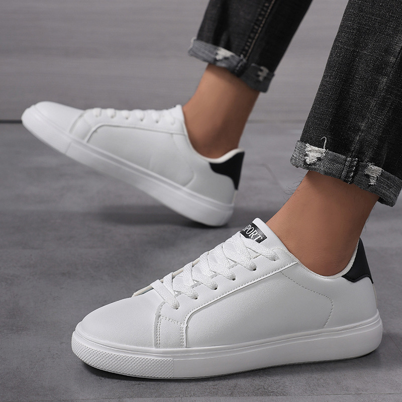 Versatile Sneaker Breathable White Shoes Student Running Shoes foto 3