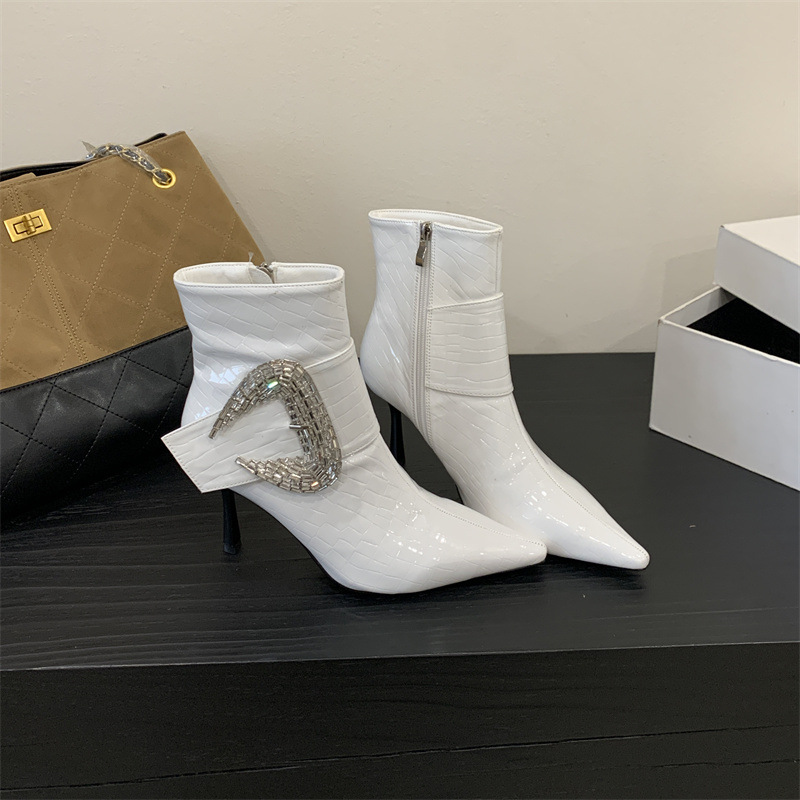 Rhinestone Sexy High-Heel Fashion Boots For Women foto 2