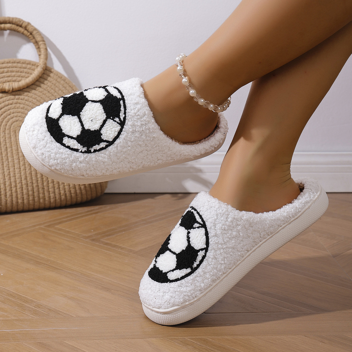 Interior Home Thermal Cotton Slippers foto 3