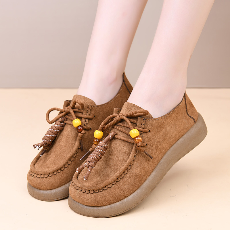 Vintage Womens Shoes New Autumn Style In Old Beijing Design foto 2