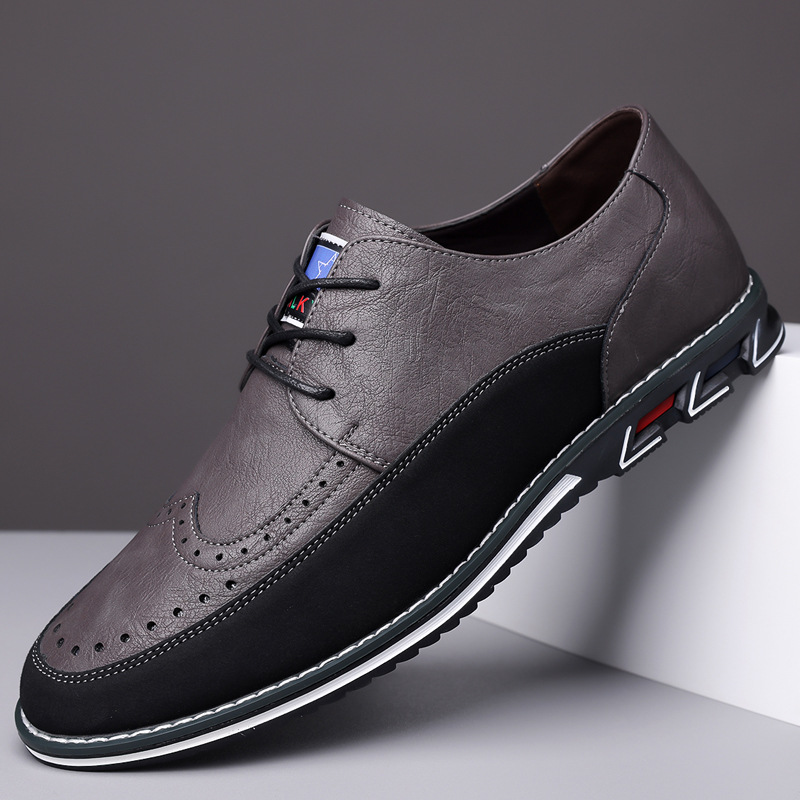 Business Fashion Comfortable Leather Shoes Men foto 4
