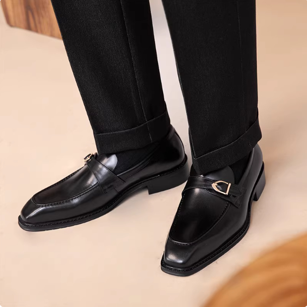 Men's Genuine Leather Outdoor Casual Shoes foto 4