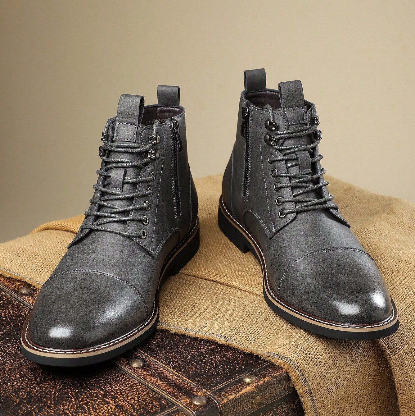 Fashion Business Casual Men's Martin Boots foto 4