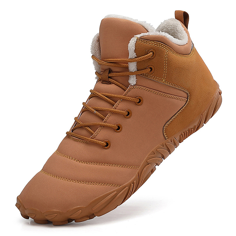 Men's Comfortable Casual Warm And Plush Thick Cotton Boots foto 3
