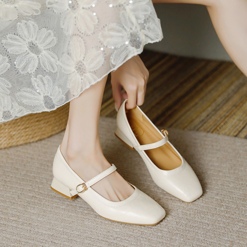 Mary Jane Commuter Retro Style Plus-Size Womens Shoes foto 4