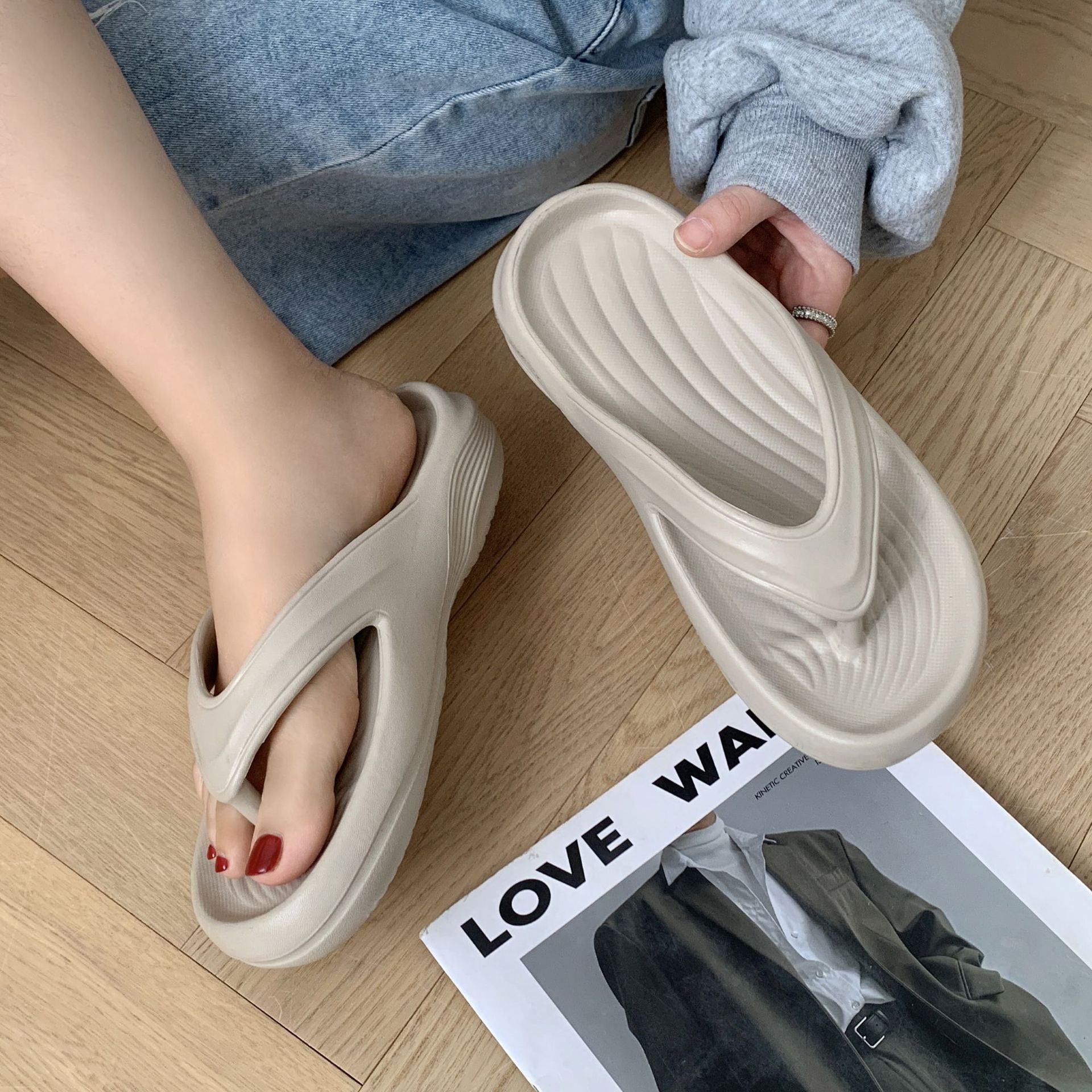Flip-Flops Women's Summer Wear Fashion foto 5