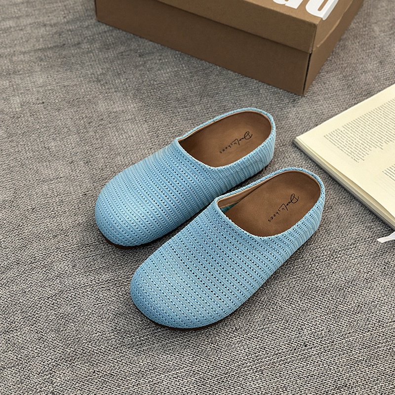Non-slip Comfortable Baotou Boken Women's Slippers foto 4