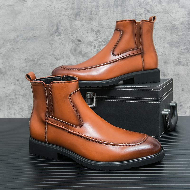 Martin Boots Men's High Top British Style Platform foto 2