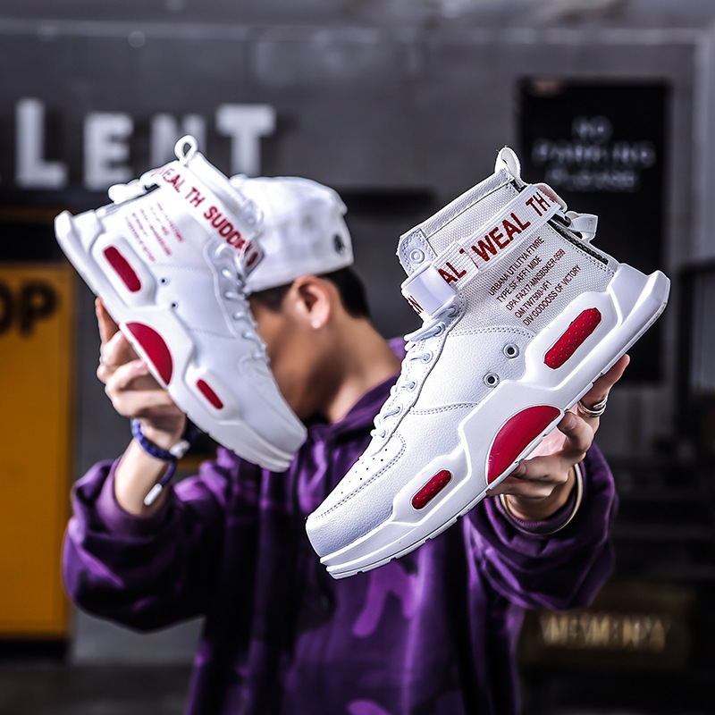 High-top Shoes Canvas Men's Outdoor Hip Hop Sports foto 2