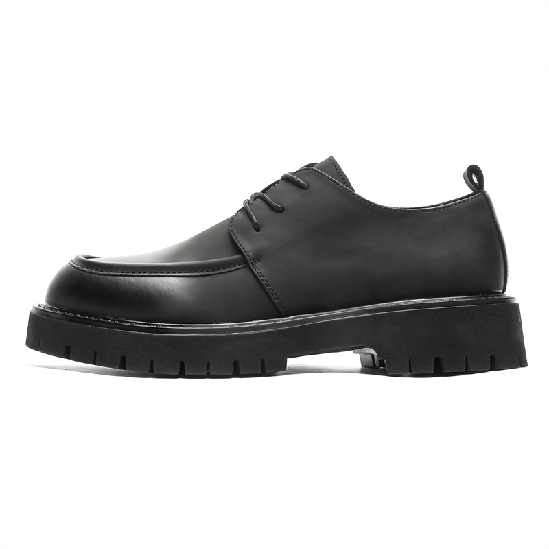 Spring And Autumn Business Formal British Leather Shoes foto 5