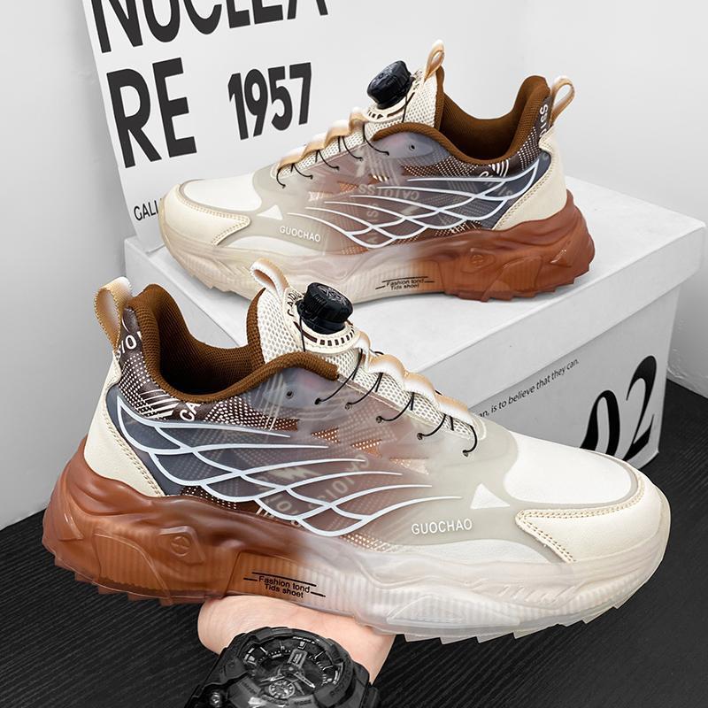 Casual Platform Sports Dad Shoes Men foto 2