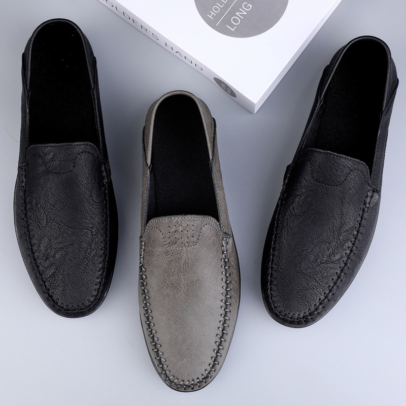 Summer Men's Slip-on Lofter Trendy British-style Casual Shoes foto 4