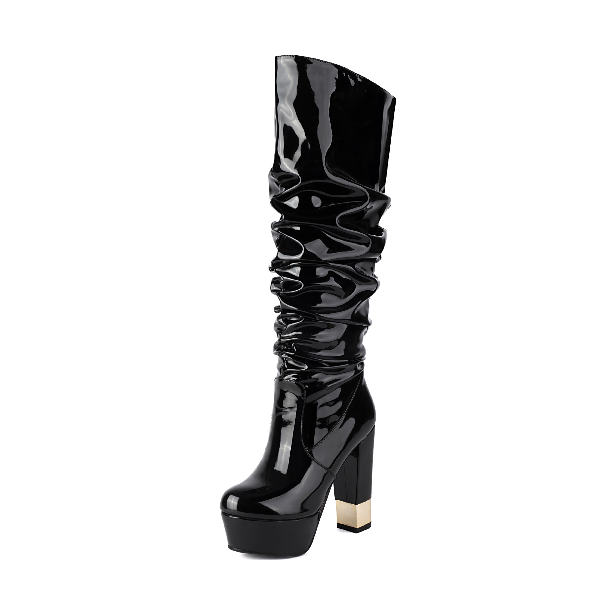 European And American-style Ultra-high-heeled Booties foto 2