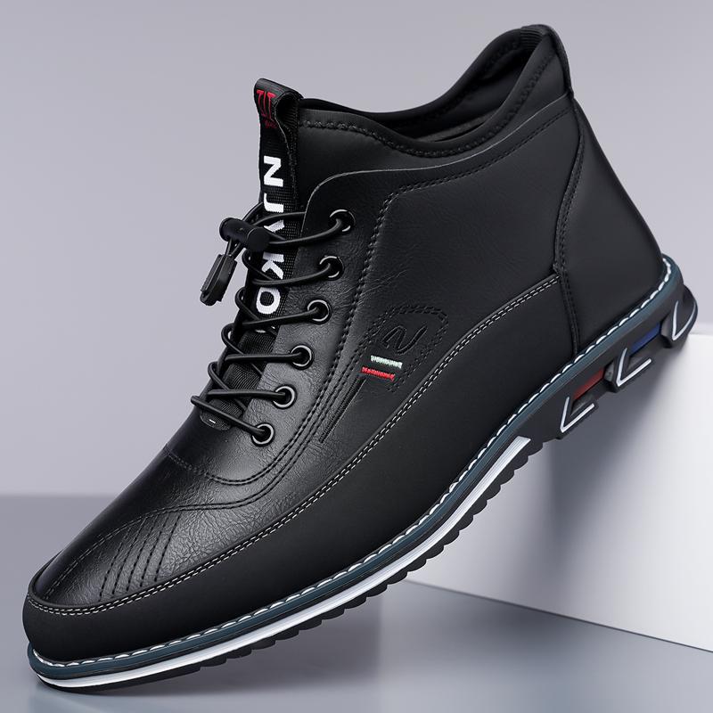 Men's Business Casual Leather Shoes Fathersdaygift Closed foto 3