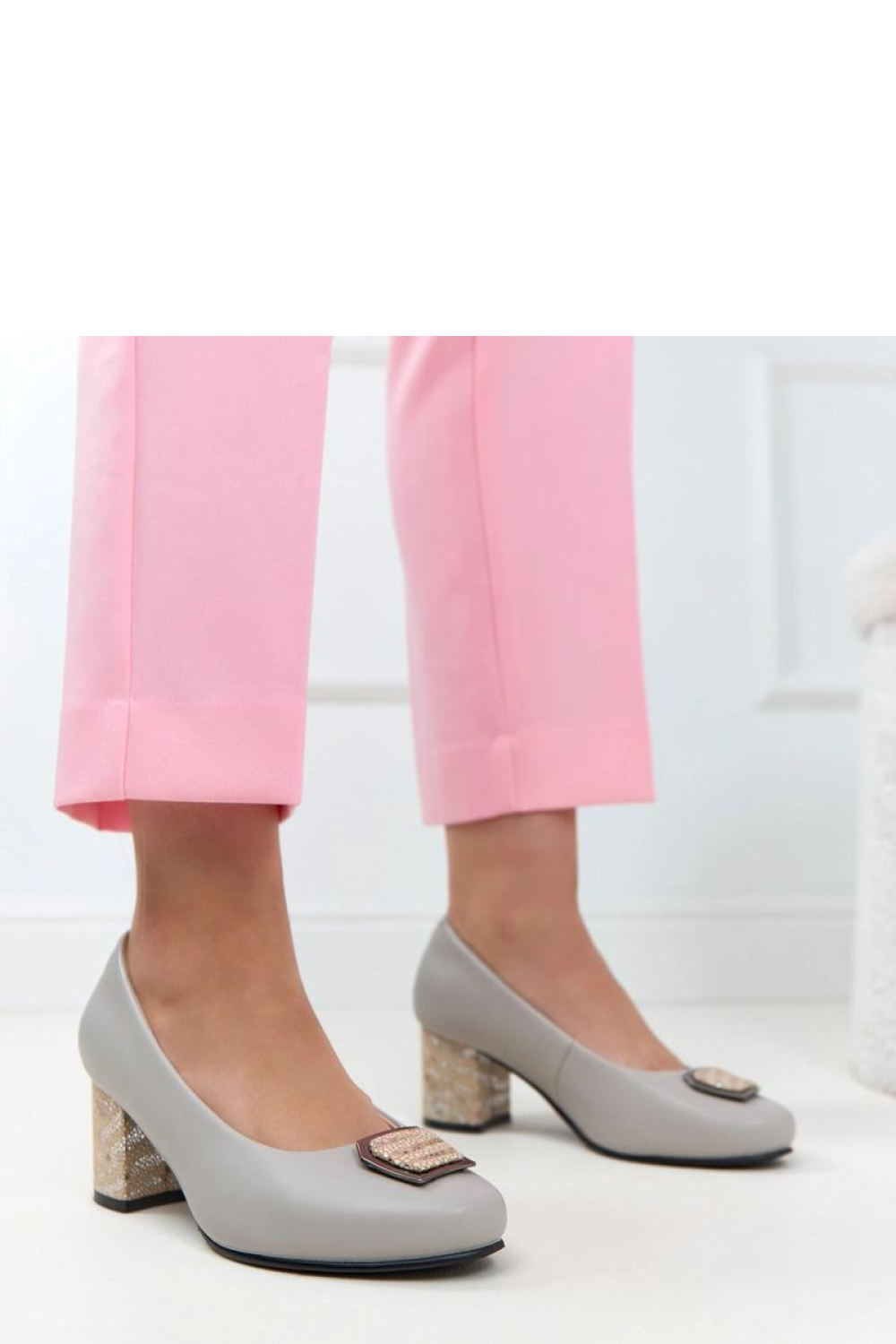 Pumps met dikke hak Solea