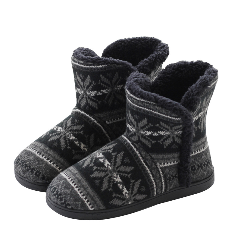 Bag Heel Household Boots Thick-soled Cotton Slippers foto 4