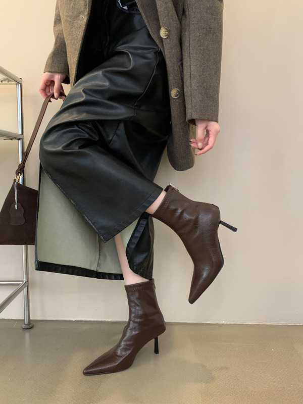 Stiletto Heel New Autumn And Winter Boots foto 2