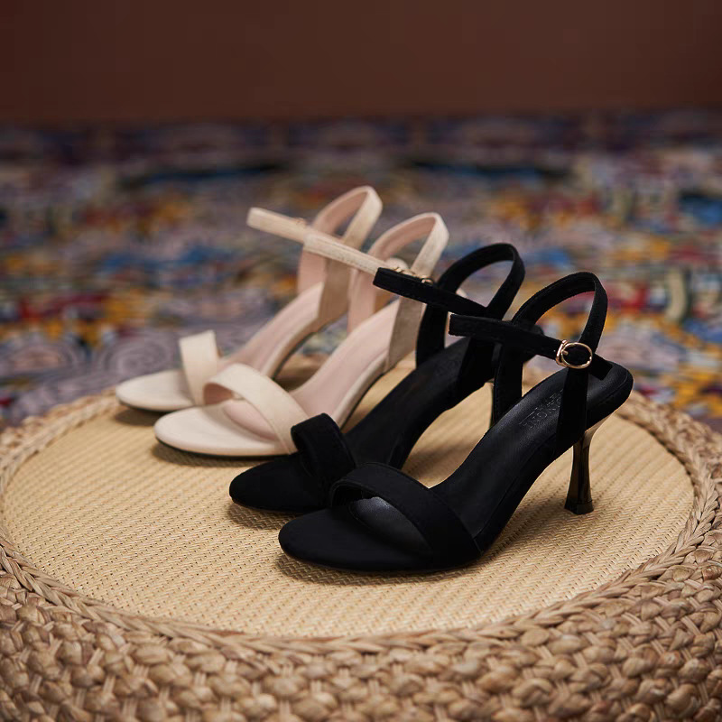 Women's One-strap Sandals Summer Stiletto High foto 2