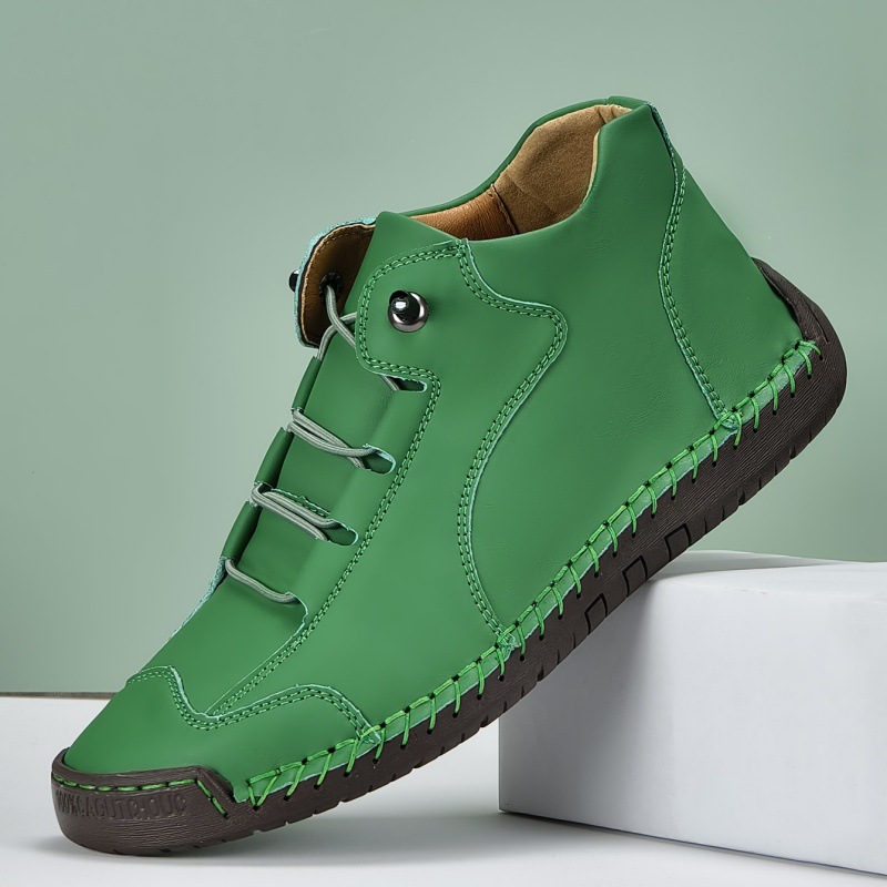Womens Stylish Casual Stitched Flat Shoes foto 5