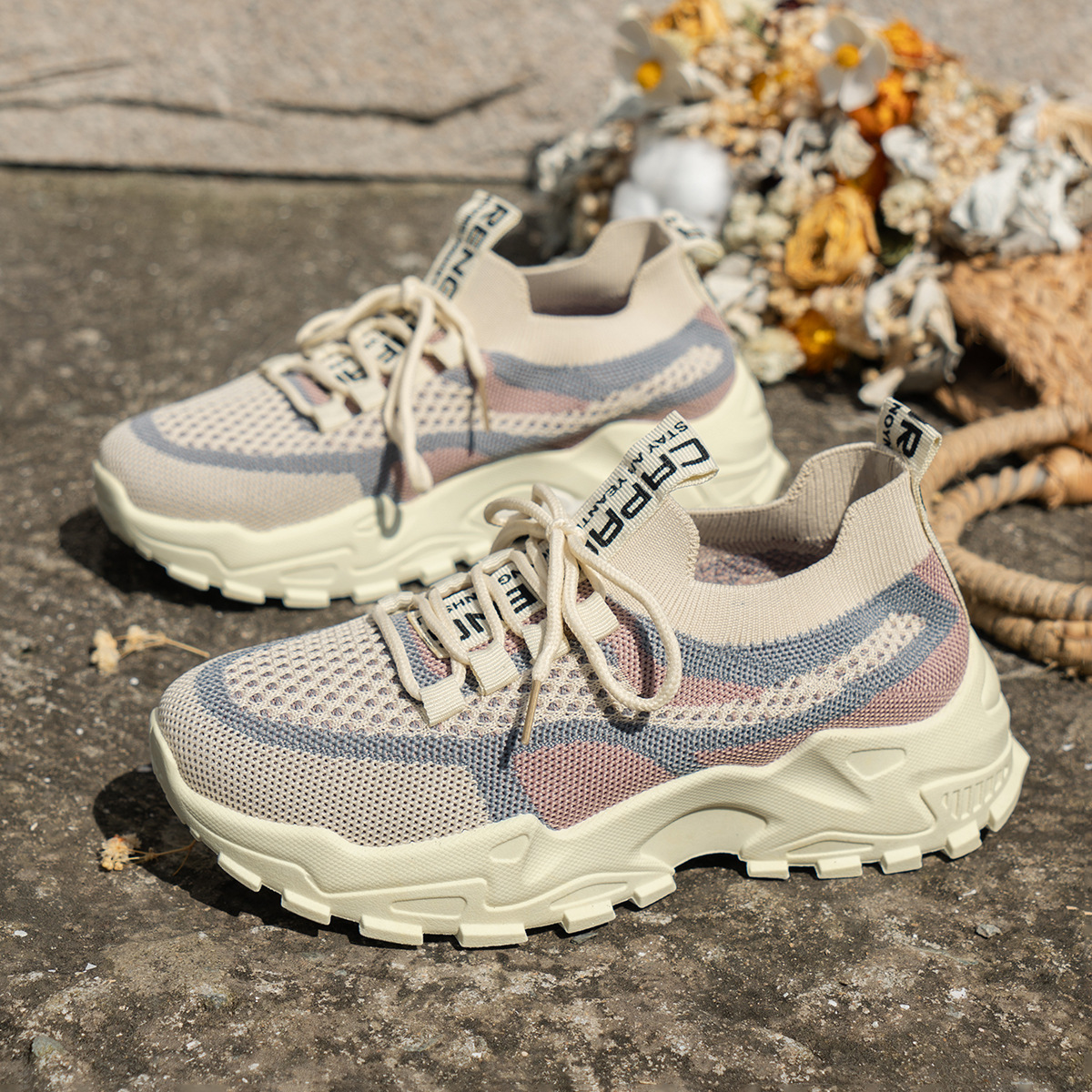 Dad Shoes, Casual, Lightweight, Soft-soled Student Shoes foto 3