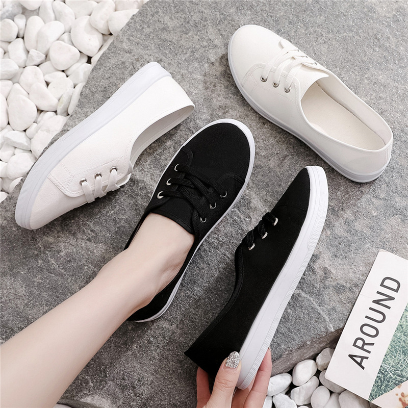 Spring And Autumn Canvas Student Shoes foto 5