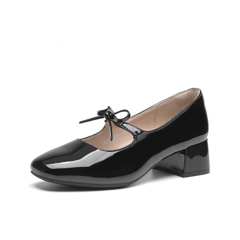 Comfortable Soft Soled Bow Mary Jane Shoes foto 4