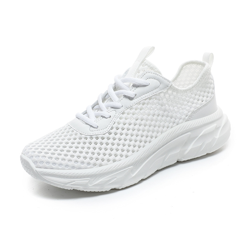 Men's Shoes Hollow-out Breathable Mesh Casual Running Shoes Lightweight Sneaker