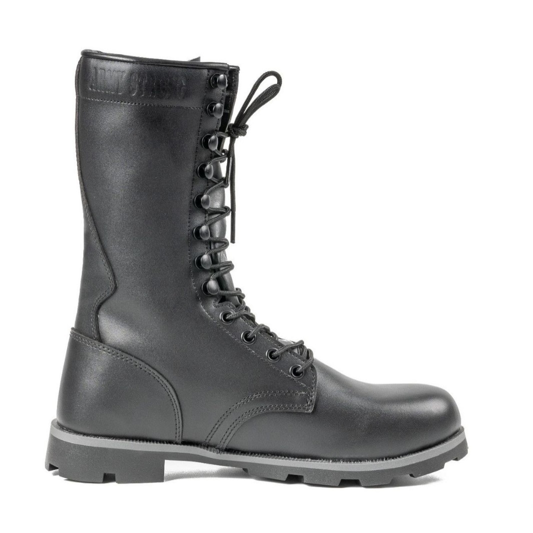 Tactical Large Size Black High-top Desert Raised Combat Boots foto 5