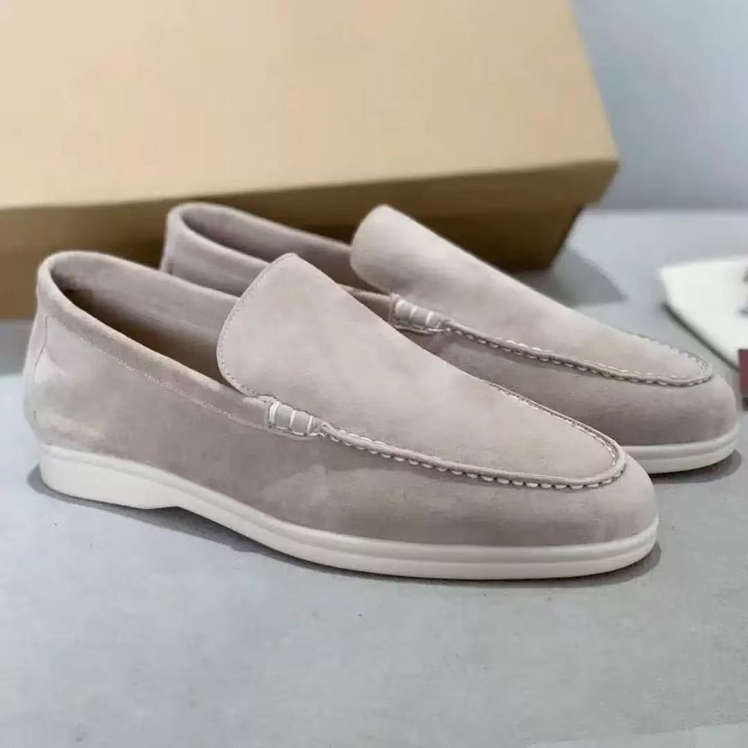 Summer Loafers With A Casual Flat Bottom And One Foot Kick foto 5