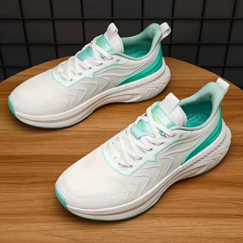 Breathable Sports Lightweight Soft Sole Running Shoes foto 2