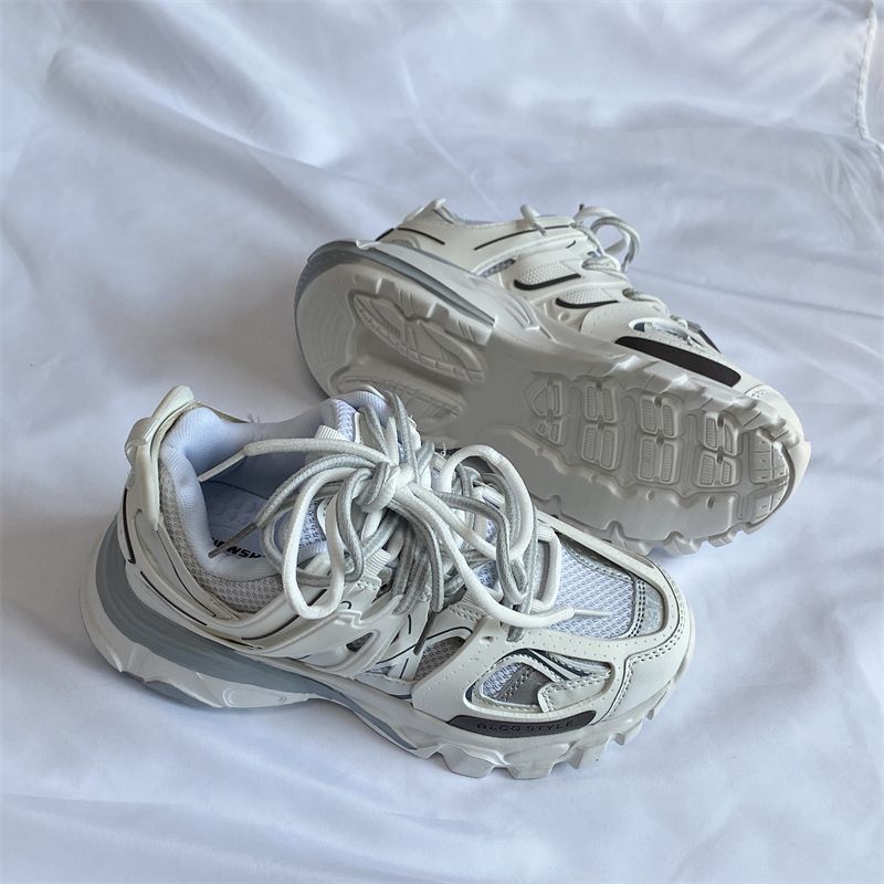 Mens Retro, Minimalist, Versatile Chunky-soled Sneakers foto 4