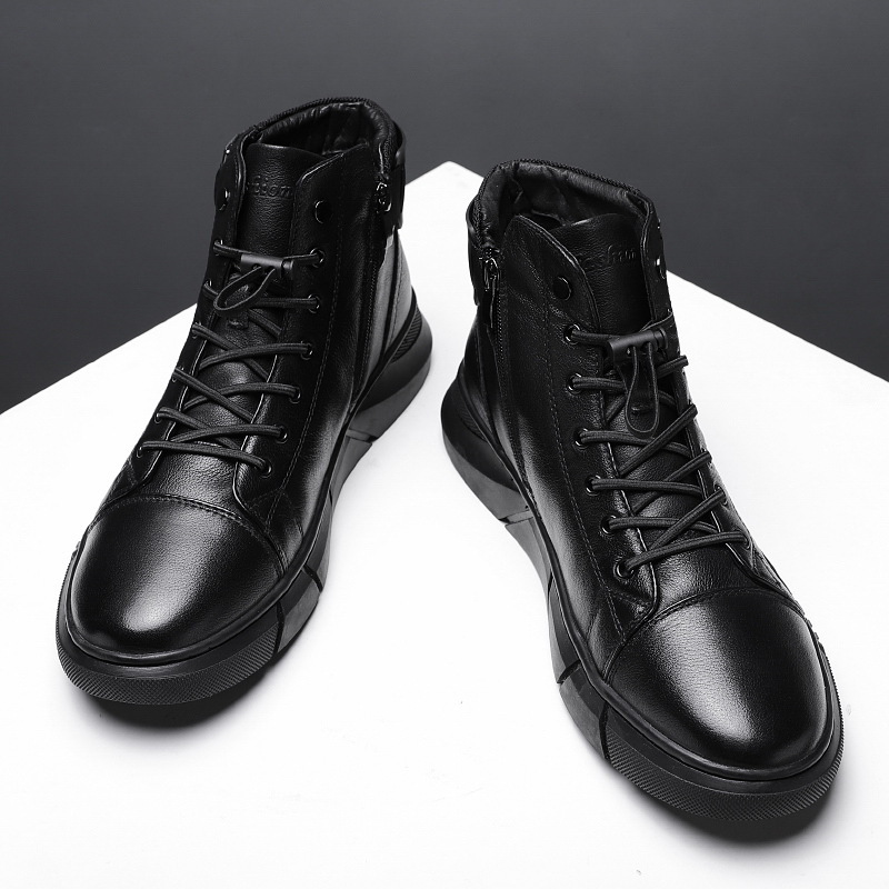 Plus Size Men's Shoes Soft-soled Martin Boots foto 4