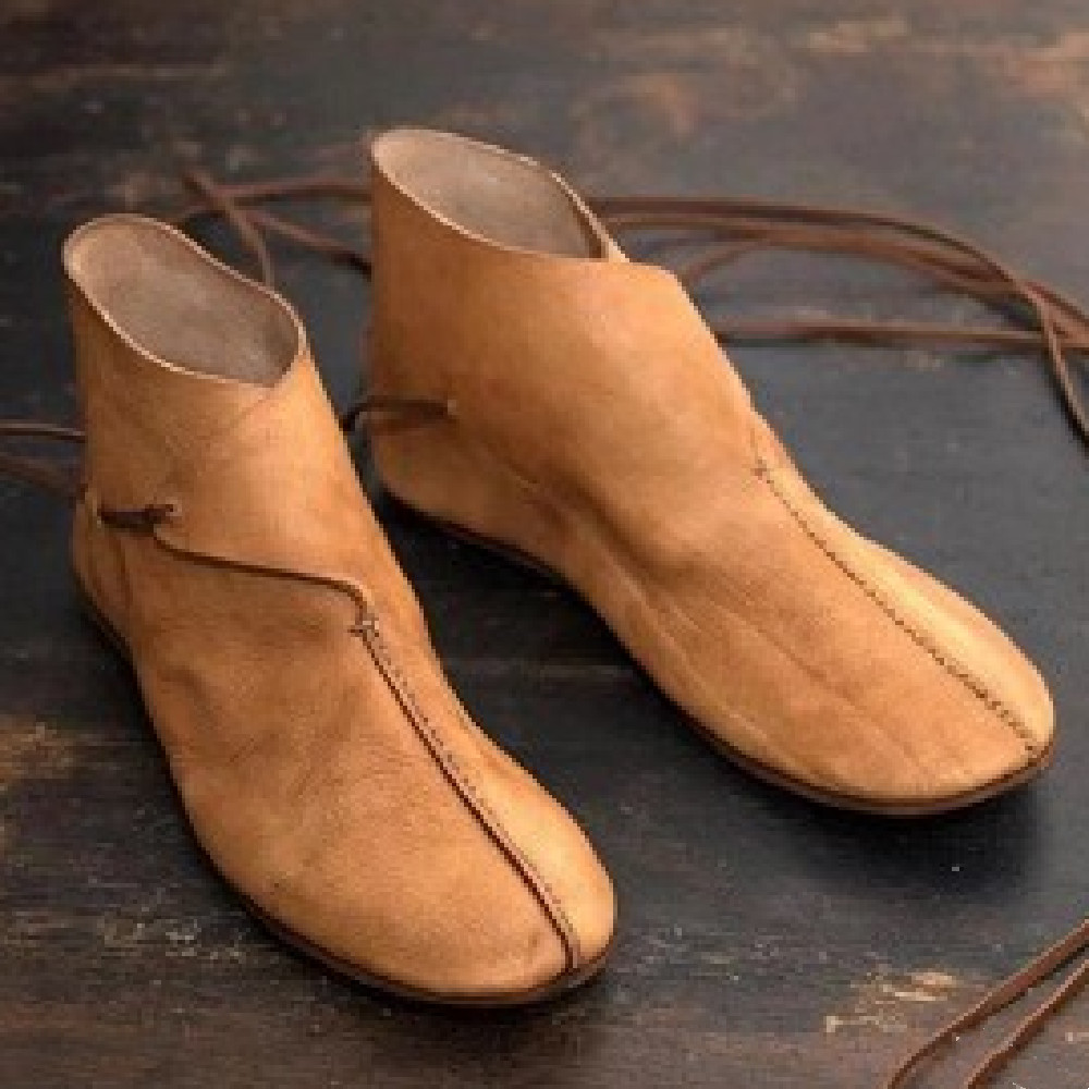 Fashion Personality Flat Round Toe Lace-up Men's Boots foto 4
