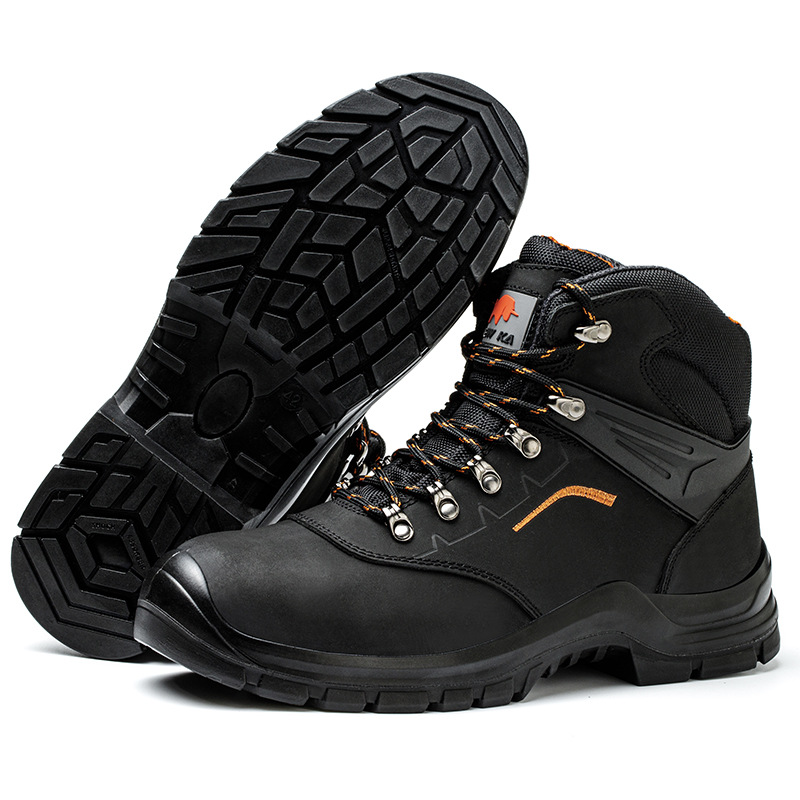 Thick Wear-resistant Non-slip Breathable Lightweight Steel Toe Shoes foto 4