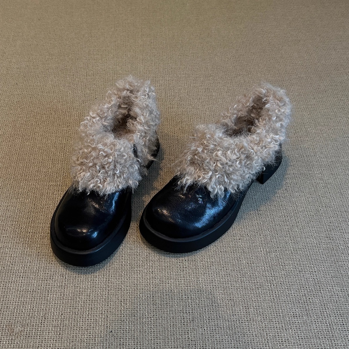 Women's French-style Soft And Gentle Thick-soled Shoes foto 4