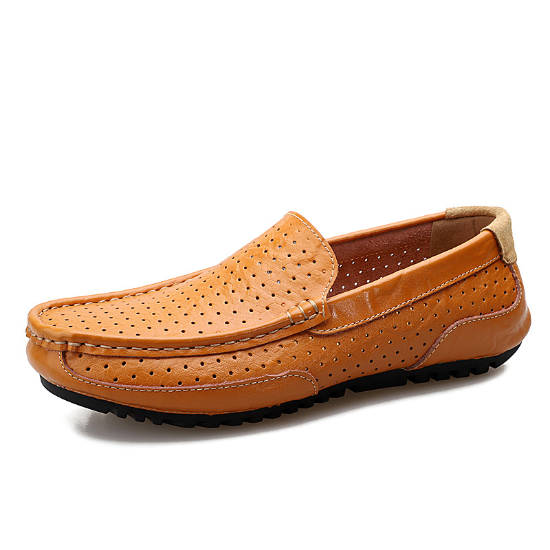 Personality Summer Men's Leather Shoes foto 5