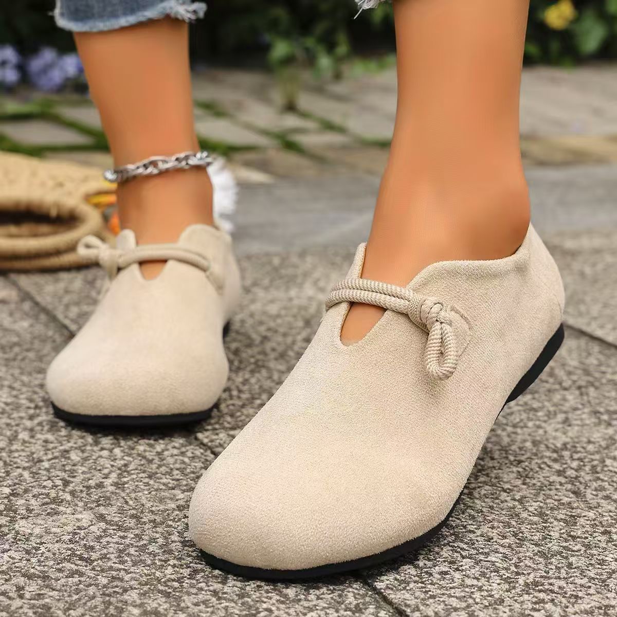 Plus-size Dopamine-style Low-cut Loafers With Soft Soles foto 5