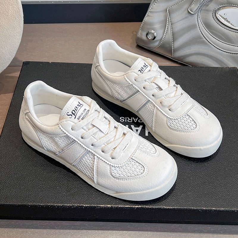 Retro Flat Desert Boots Versatile Casual White Sneakers foto 2