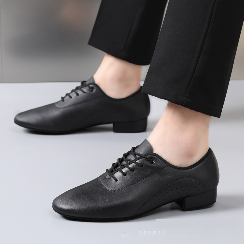 PU Leather Men's Modern Dancing Shoes foto 2