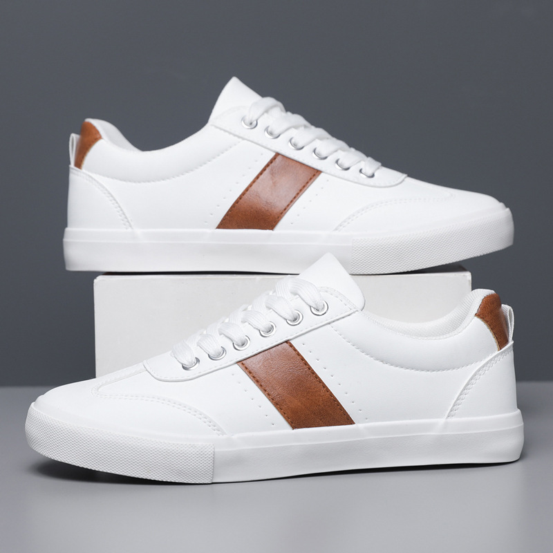 Breathable Casual Low-top Color Matching Men's Shoes foto 4