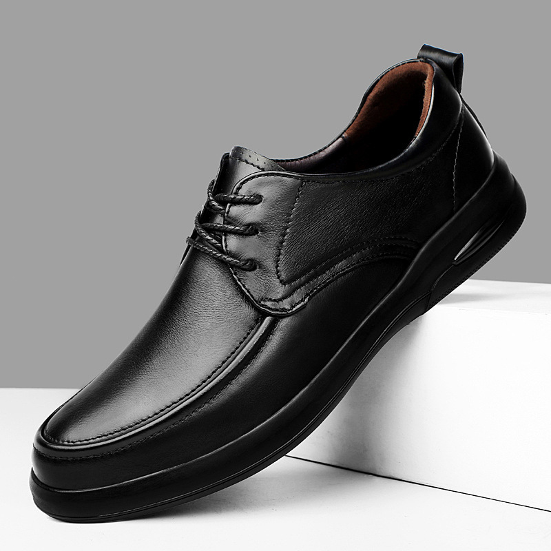 New Business Casual Leather Shoes Soft Bottom foto 3