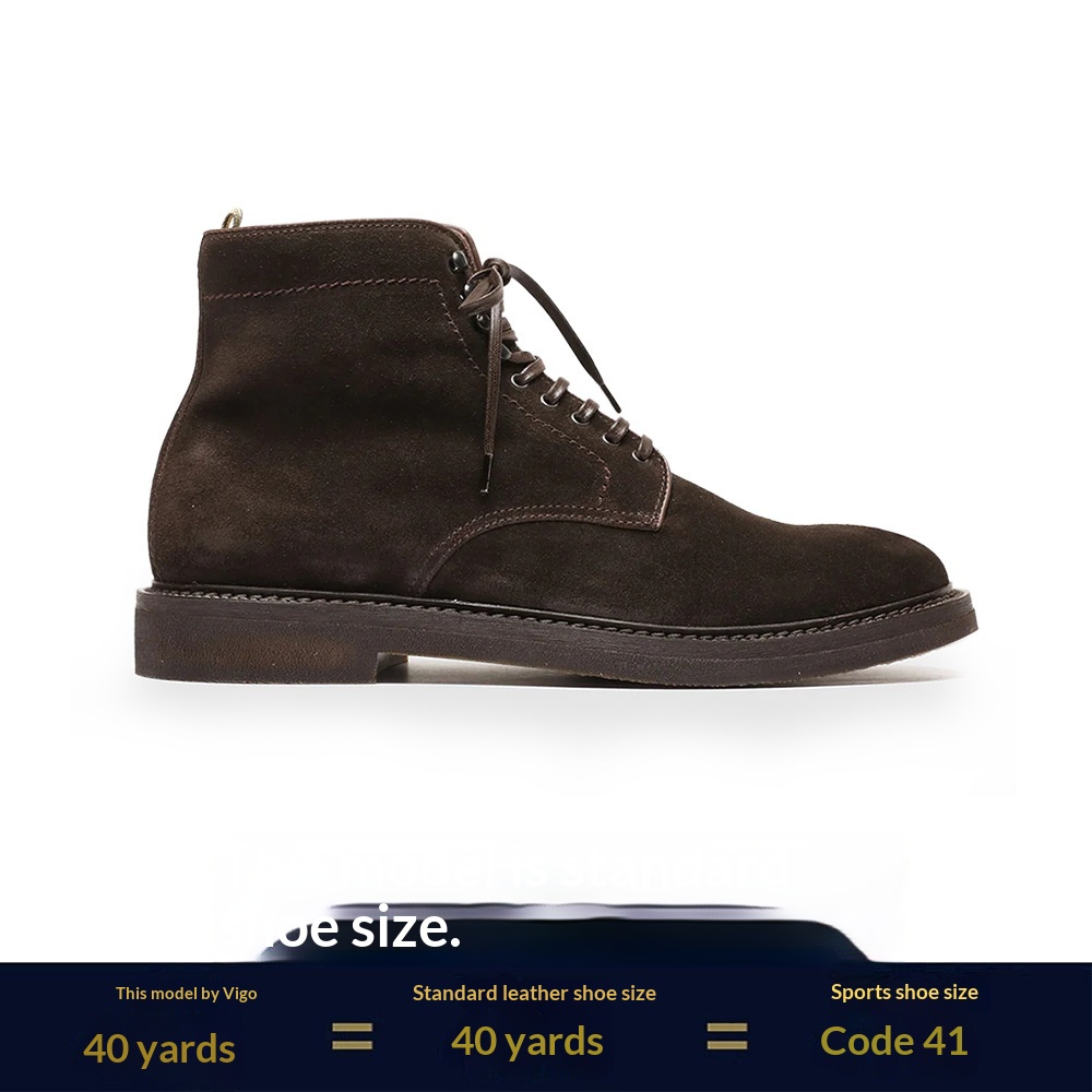 Men's Casual All-Match Desert Martin Boots foto 5