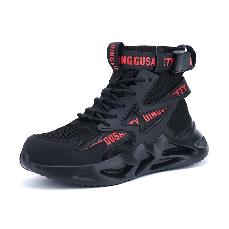 Steel-toe Work Shoes With Anti-smash And Puncture-resistant Features foto 2