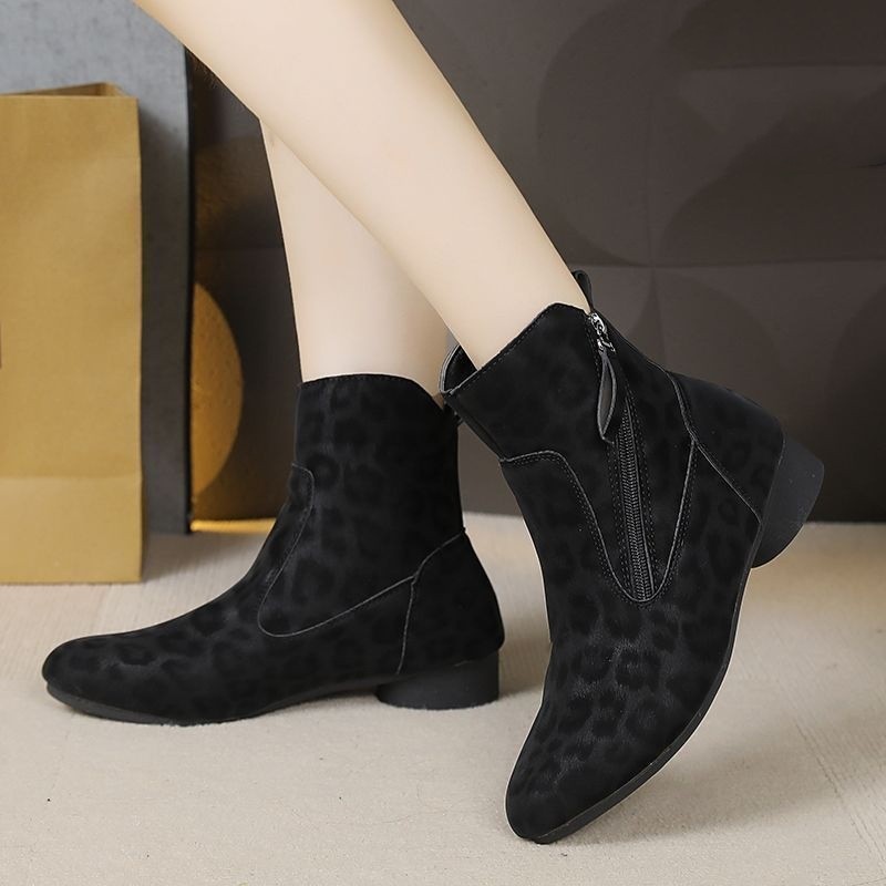 Women's Retro Suede Martin Boots Girl foto 4