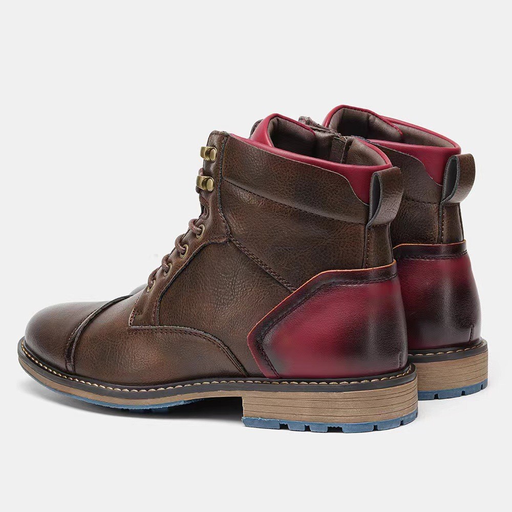 Men's Fashion High-top Martin Boots foto 5