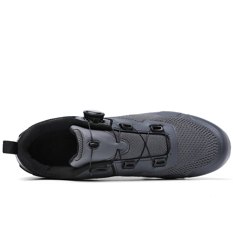 Breathable Bicycle Cycling Shoes Men's Road Bike Lock foto 3