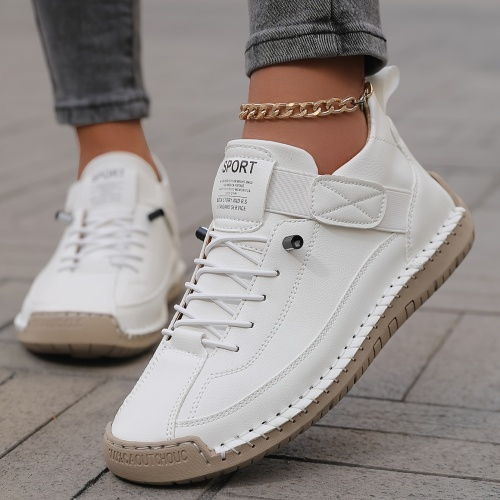 Leather Boots Casual Shoes Plus Size Spring And Summer foto 3