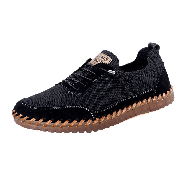 Breathable Hollow-out Soft Sole Mesh Casual Shoes With Rubber Sole foto 4