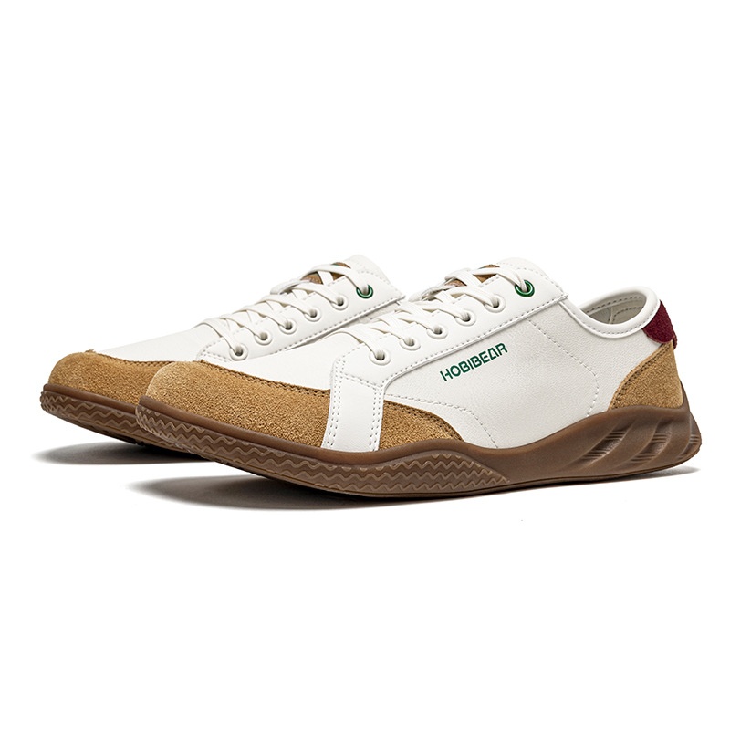 HOBIBEAR Springautumn PU Leather Wide-toe Shoes With Soft Soles foto 4
