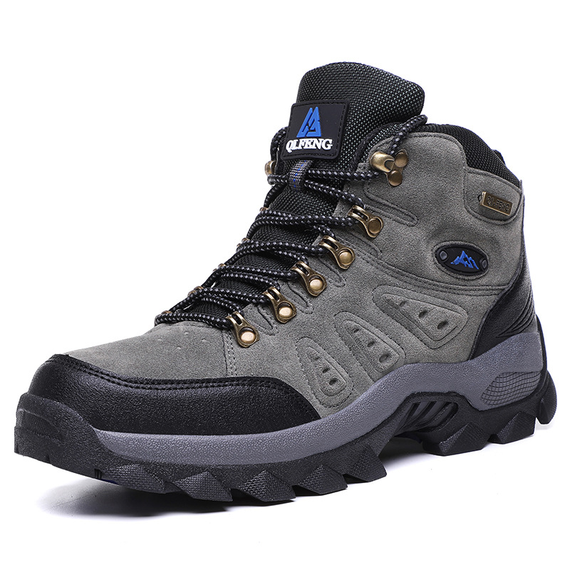Outdoor High-top Hiking Shoes Waterproof Hiking foto 2